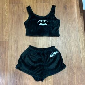 Soft Batman pj set
